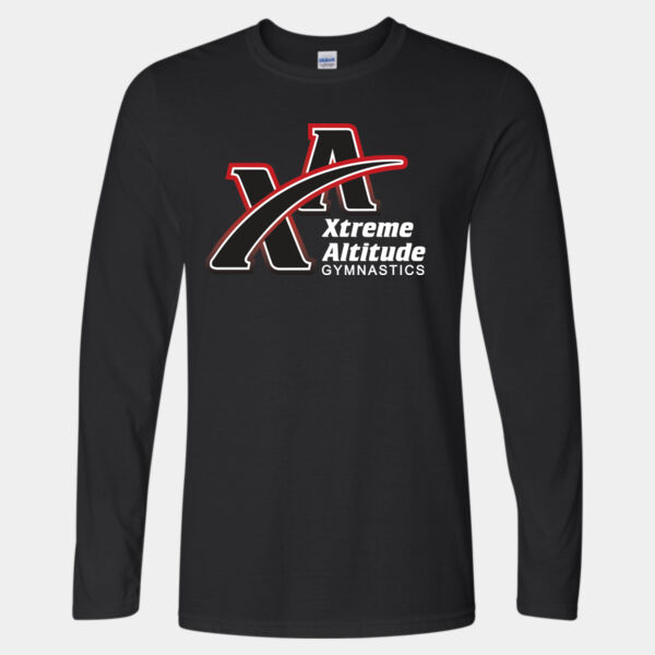 XTREME MOM - Softstyle® Long Sleeve T-Shirt Thumbnail
