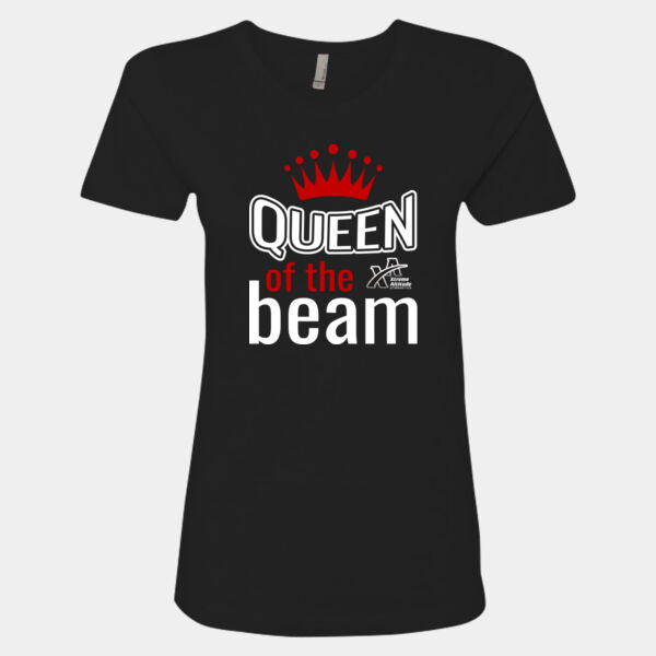 QUEENOFTHEBEAM - Women’s Cotton T-Shirt Thumbnail